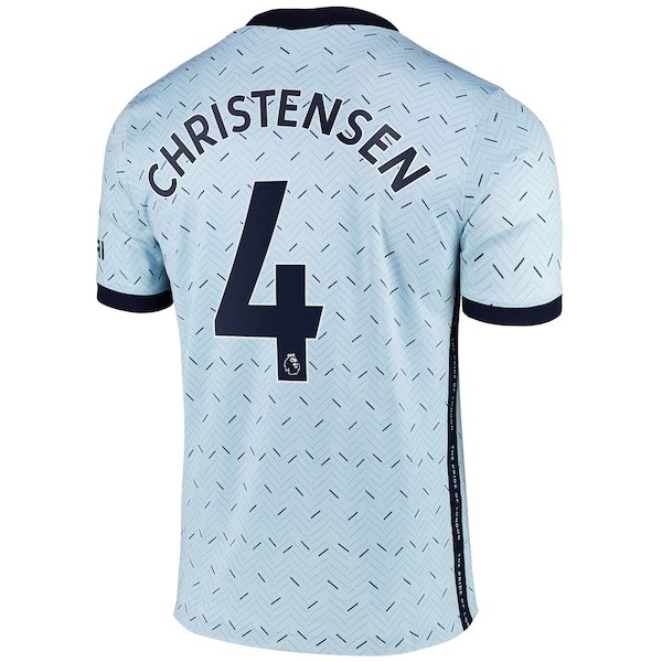 Maglia Chelsea NO.4 Christensen Away 20/21 Blu